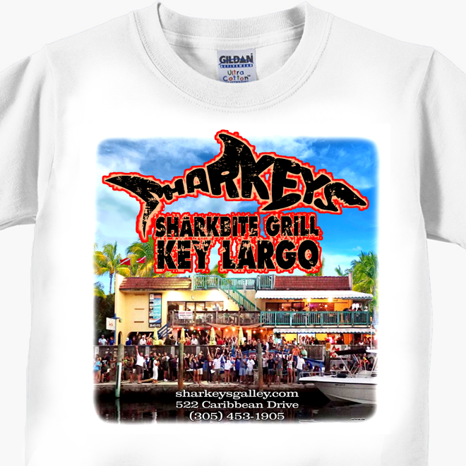 Sharkeys Sharkbite Grill T-Shirt