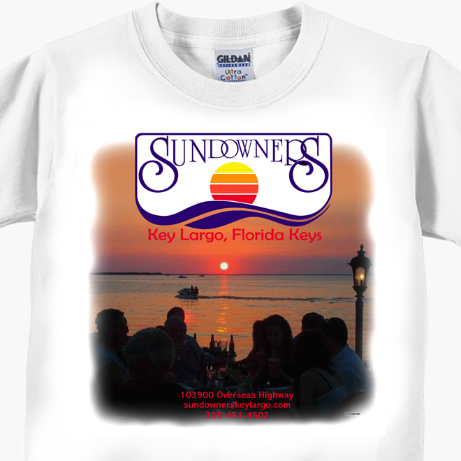 Sundowners Restaurant Key Largo T-Shirt