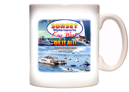 Sunset Watersports Key West Coffee Mug