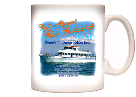 The Reward Party Fishing Boat Coffee Mug