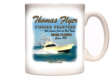 Thomas Flyer Fishing Charters Coffee Mug