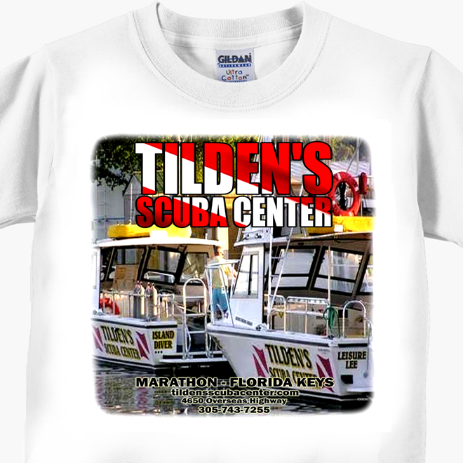 Tilden's Scuba Center - Design-5 T-Shirt