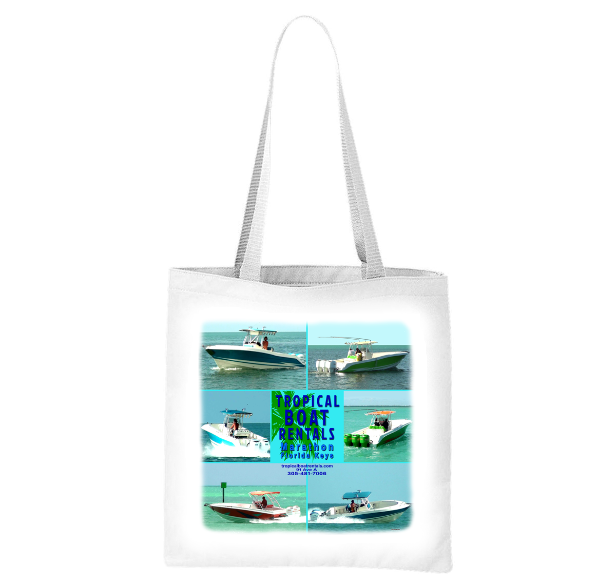 Tropical Boat Rentals Liberty Bag