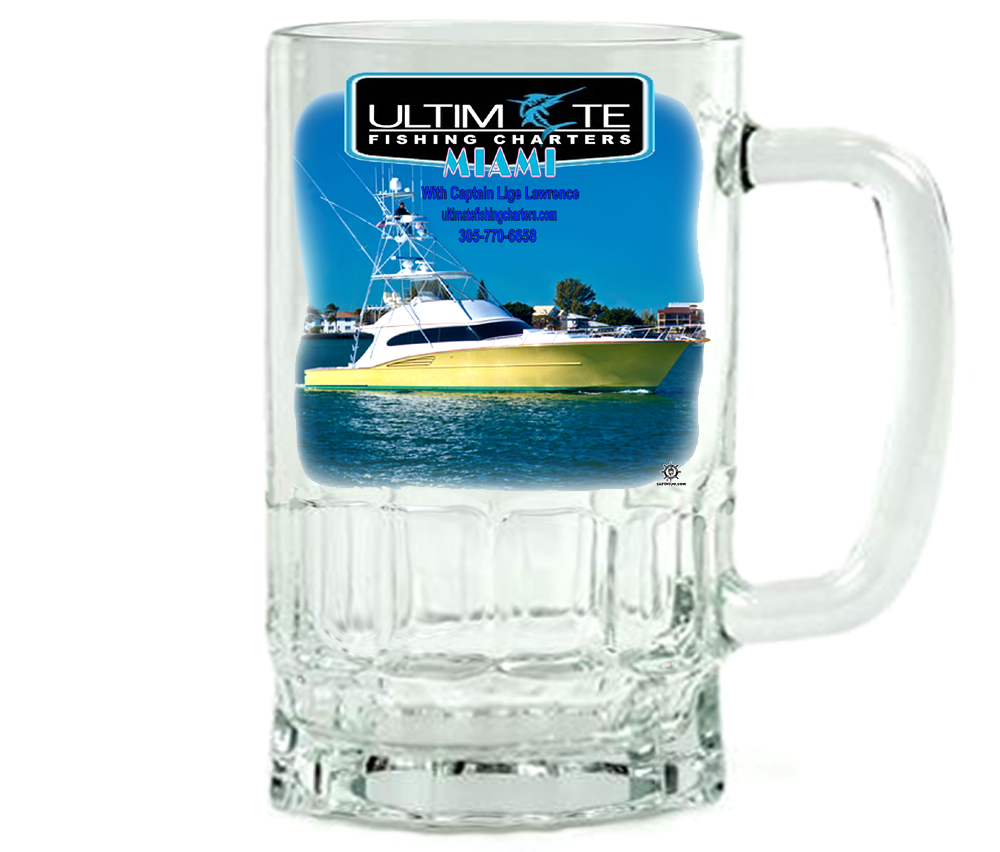 Ultimate Fishing Charters Beer Mug