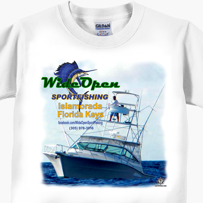 Wide Open Sportfishing T-Shirt