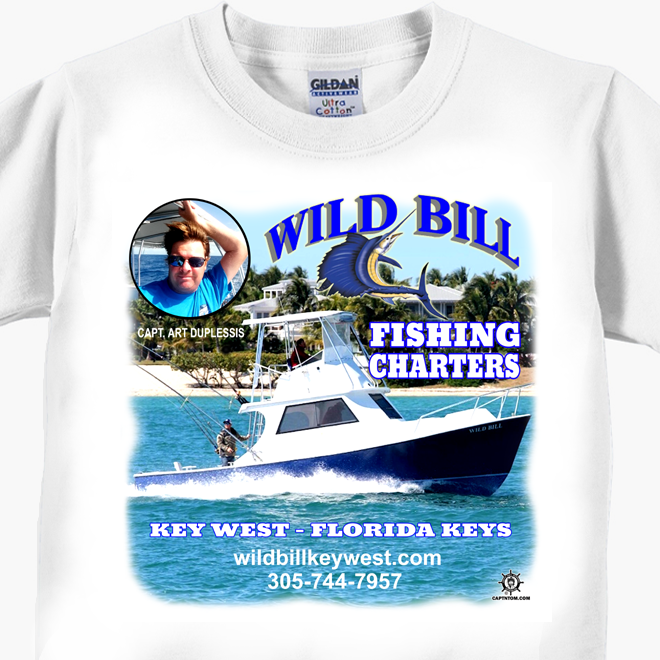 Wild Bill Fishing Charters T-Shirt